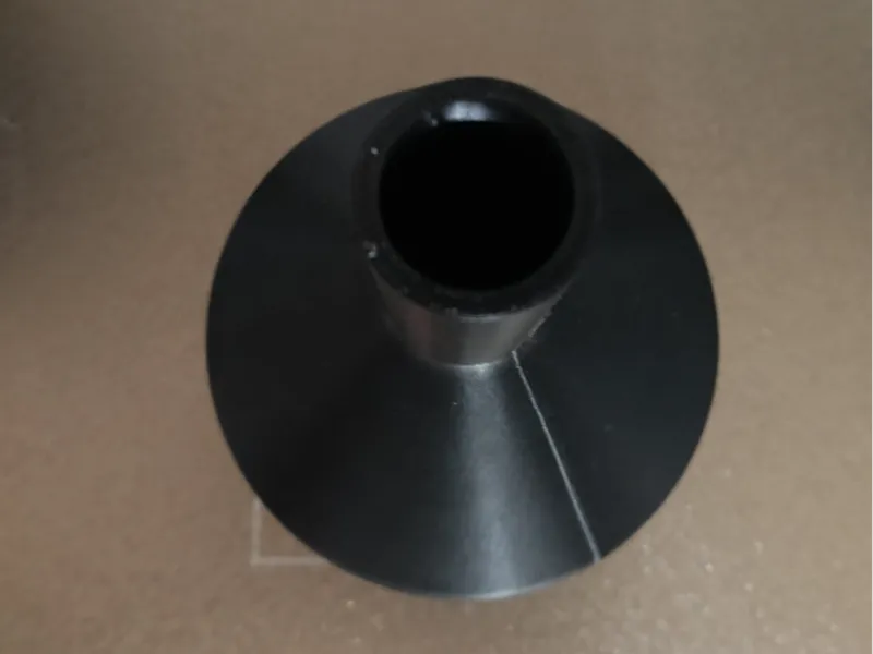 Reduction from 100mm to 25mm