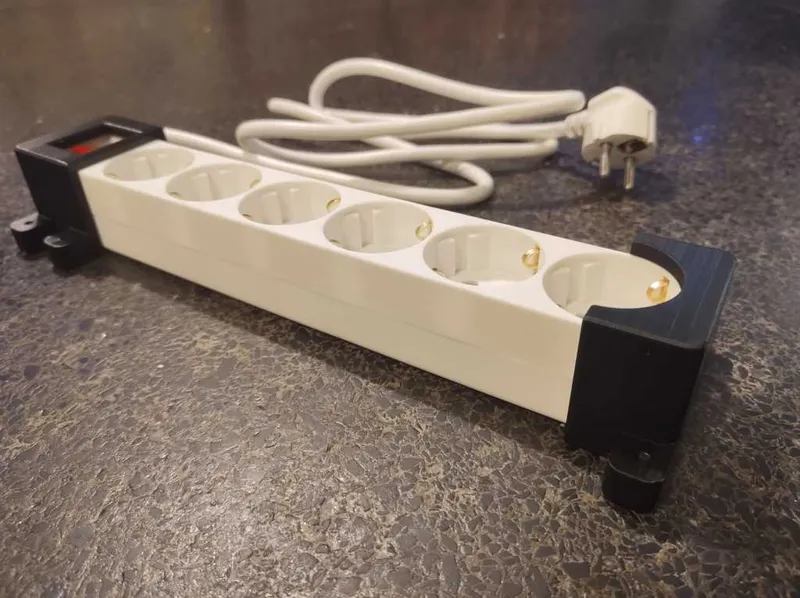 pro-max power strip wall mount stekkerdoos holder