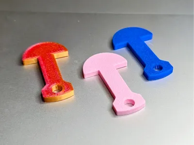 UK Trolley Key £1
