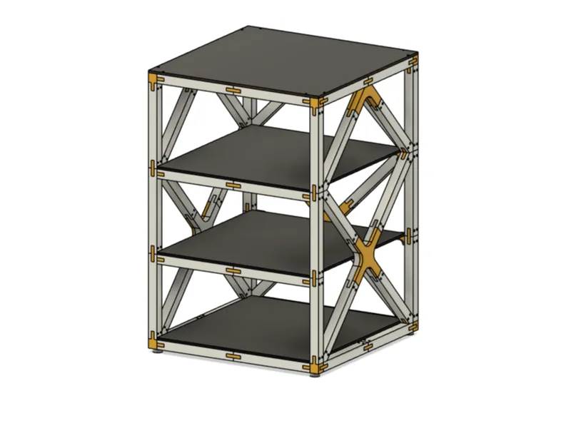 3D printed shelf (Not for the faint hearted)