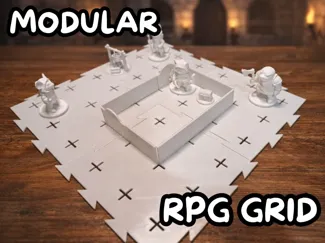 Grid modular RPG mapa