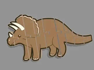 flexi dinosaur