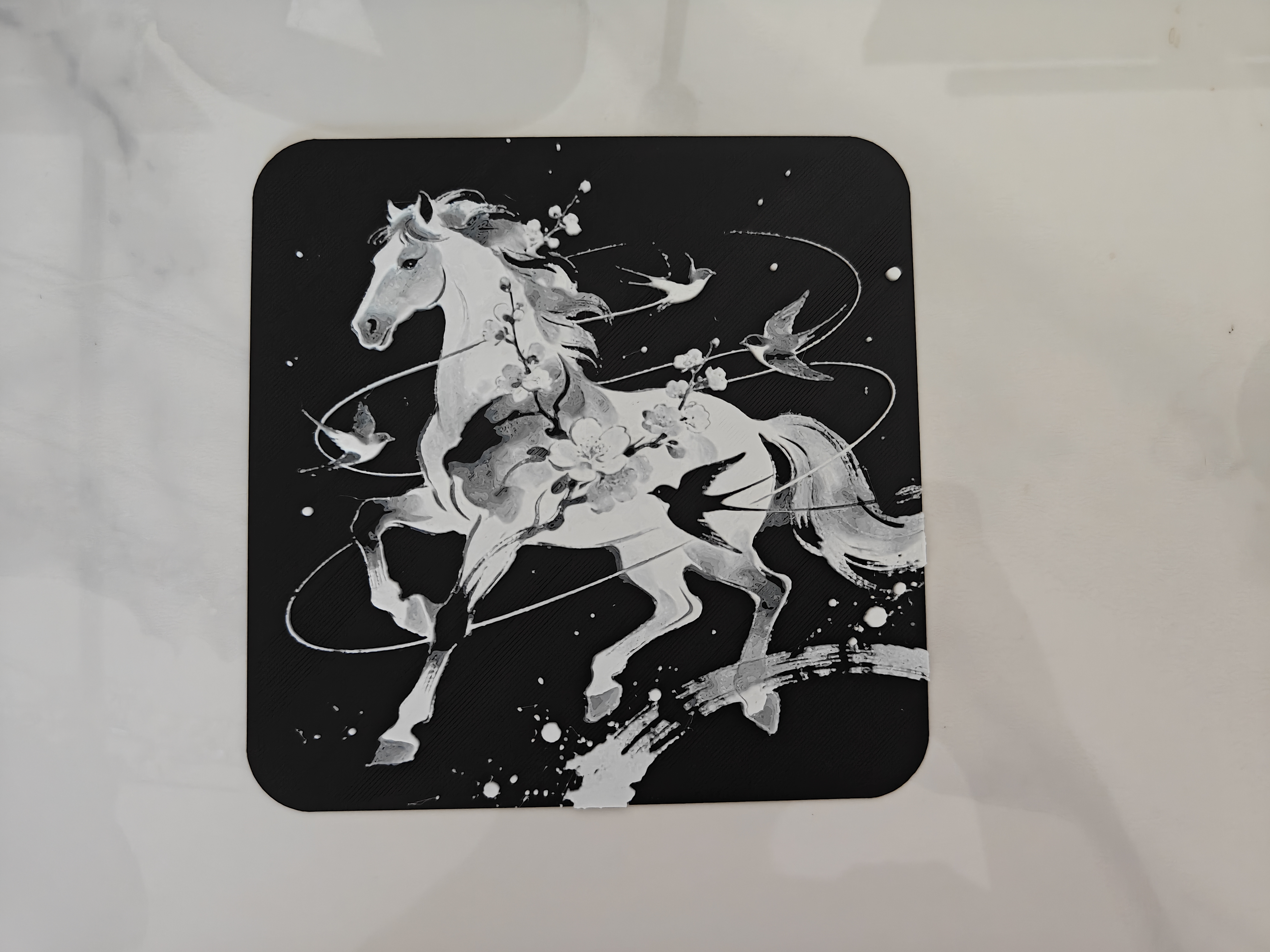水墨画 - 3D Print Files Free Download - MakerWorld