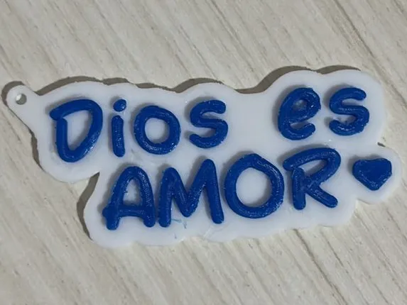 Llavero de Dios es AMOR