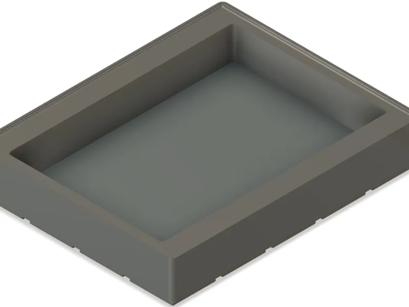 Gridfinity IKEA glass containers & lids holder