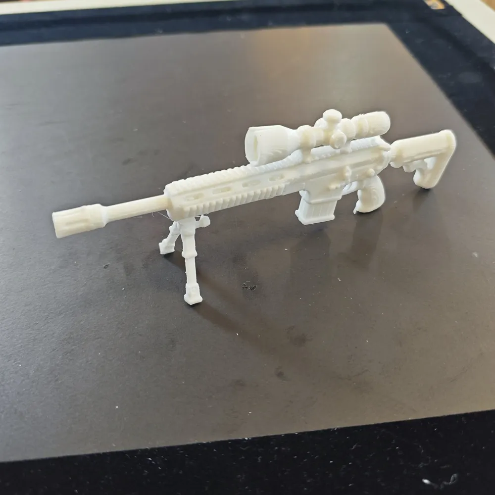 Miniature Static Weapon Prop: Micro Submachine Gun Toy, Small Scale ...