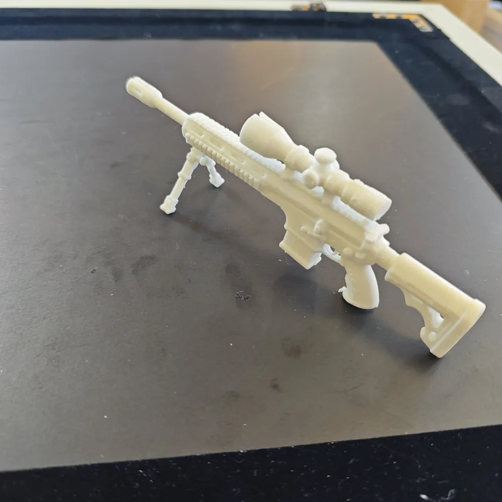 Miniature Static Weapon Prop: Micro Submachine Gun Toy, Small Scale ...