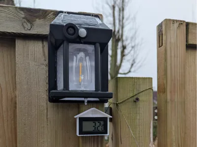 Outdoor Mini House Case for Digital Thermometer