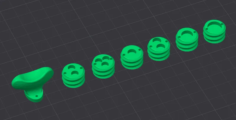 UNIVERSAL MAGNET HOLDERS for Elegant Screwiverse
