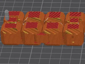 Schlüsselanhänger Infinity Cube