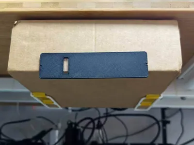 Filament Cardboard Box Under-Desk Trash Can