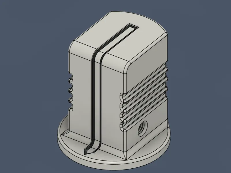 Airbus LDG ELEV AUTO Knob Overhead Panel