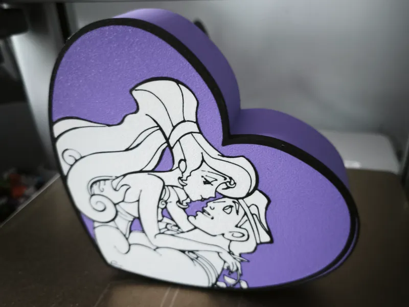 Caja corazón Hércules