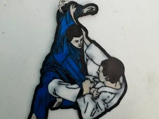 BJJ GUARD KEY RING