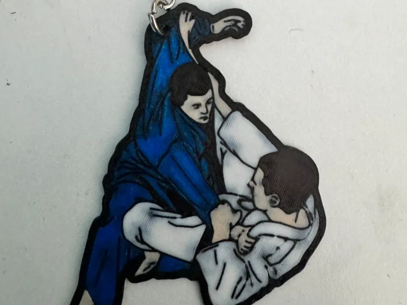BJJ GUARD KEY RING