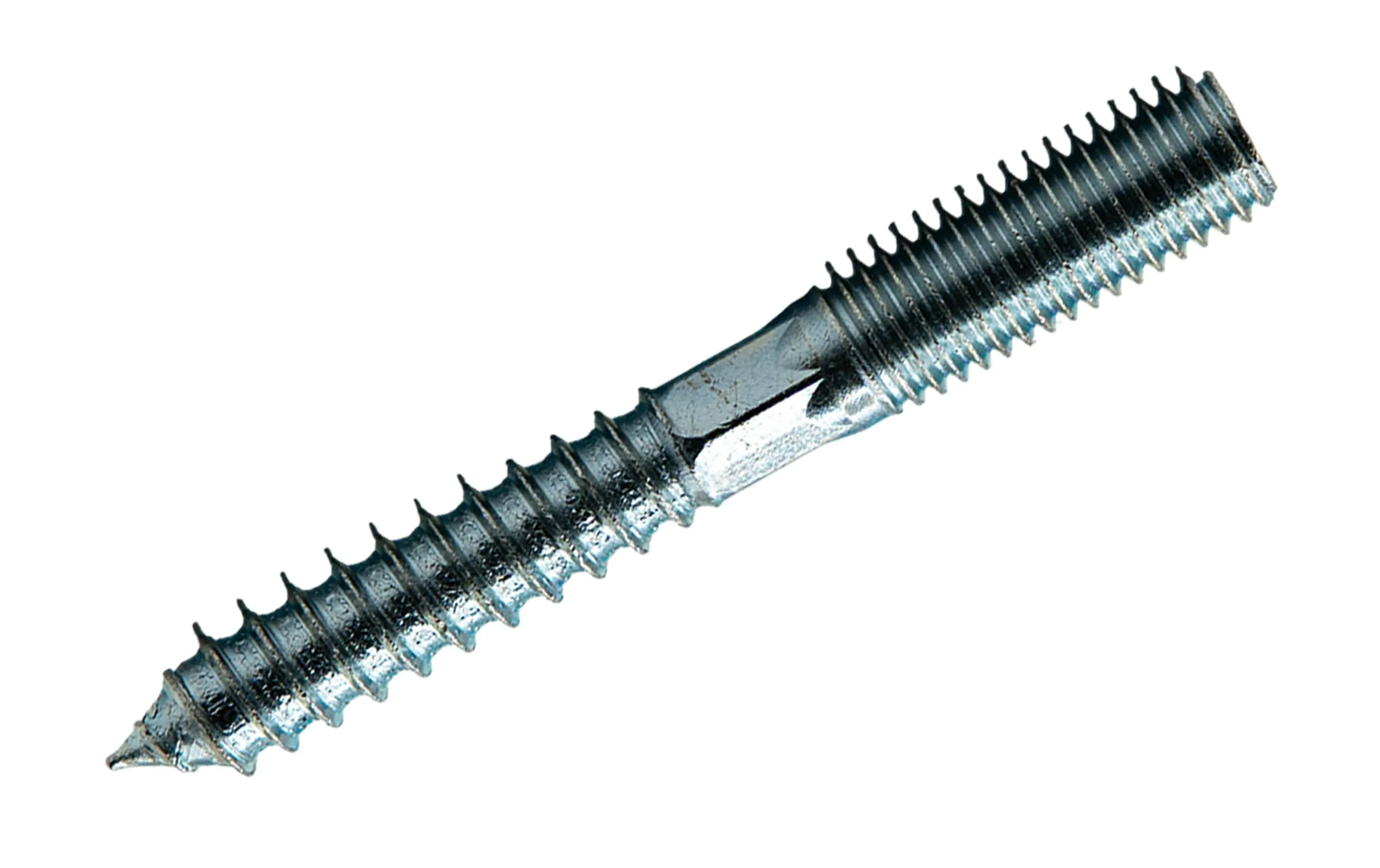 Double-ended screw, galvanized steel M10 x 80 mm, 2 pieces-image