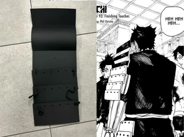 Kagurabachi Hokuto armor Cosplay WIP