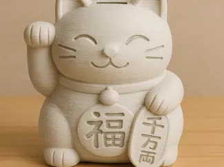luck cat bank