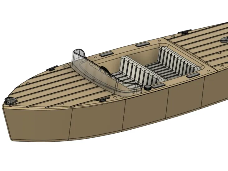PLASTI-CRAFT R/C Boat