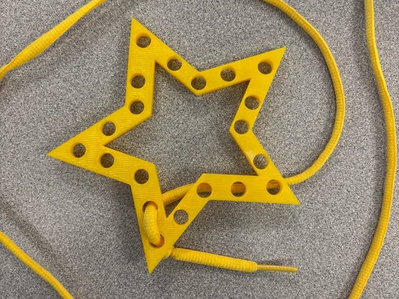 Star Lacing Board