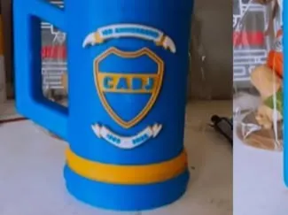 square handle jug