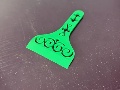 Ornament 3D scraper 