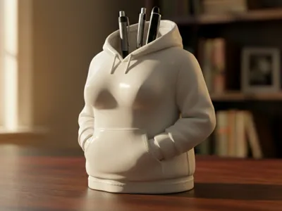 Female Hoodie Pen Holder