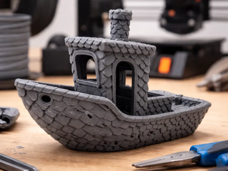 Dragon Scaled Benchy