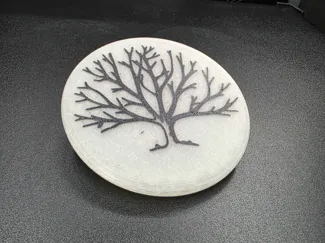 Customizable Disc Golf Mini Marker - Blank Canvas
