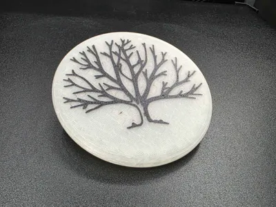 Customizable Disc Golf Mini Marker - Blank Canvas