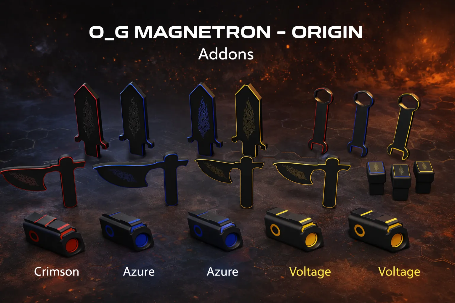 Also check out the addons for our O_G Magnetron - Origin!