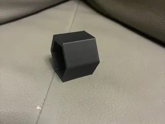 Hexagon pen holder 