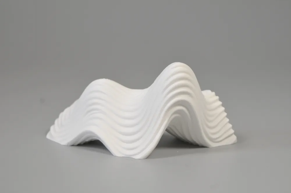 Model Wave Maker Wave Abstract Art Sculpture Five - Free 3D Print Model - MakerWorld