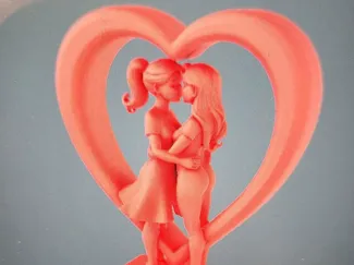 LGBTQIA2S Inclusive Eternal Love Couple