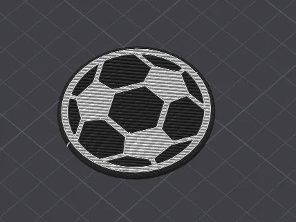Soccer Keychain