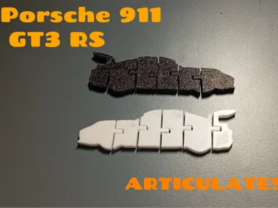 Porsche 911 GT3 RS, ARTICULATE!