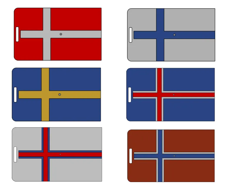 Luggage tag - Nordic edition