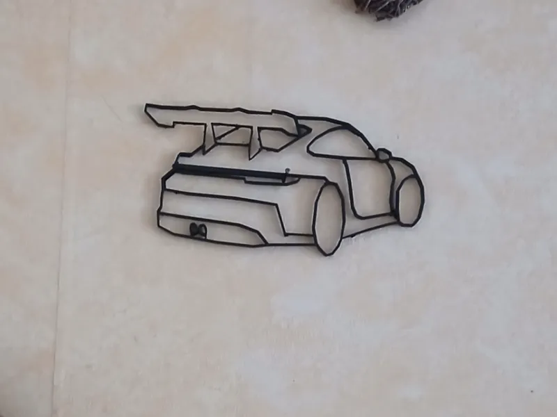 Porsche 911 GT 3RS Wandkunst