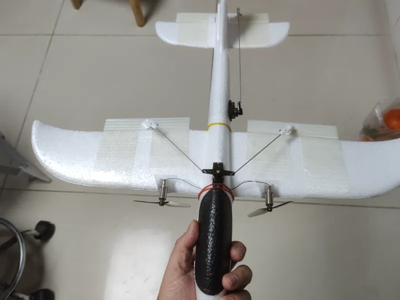48mm手抛机打印件，包括副翼，升降舵和1020空心杯电机座，820空心杯电机座