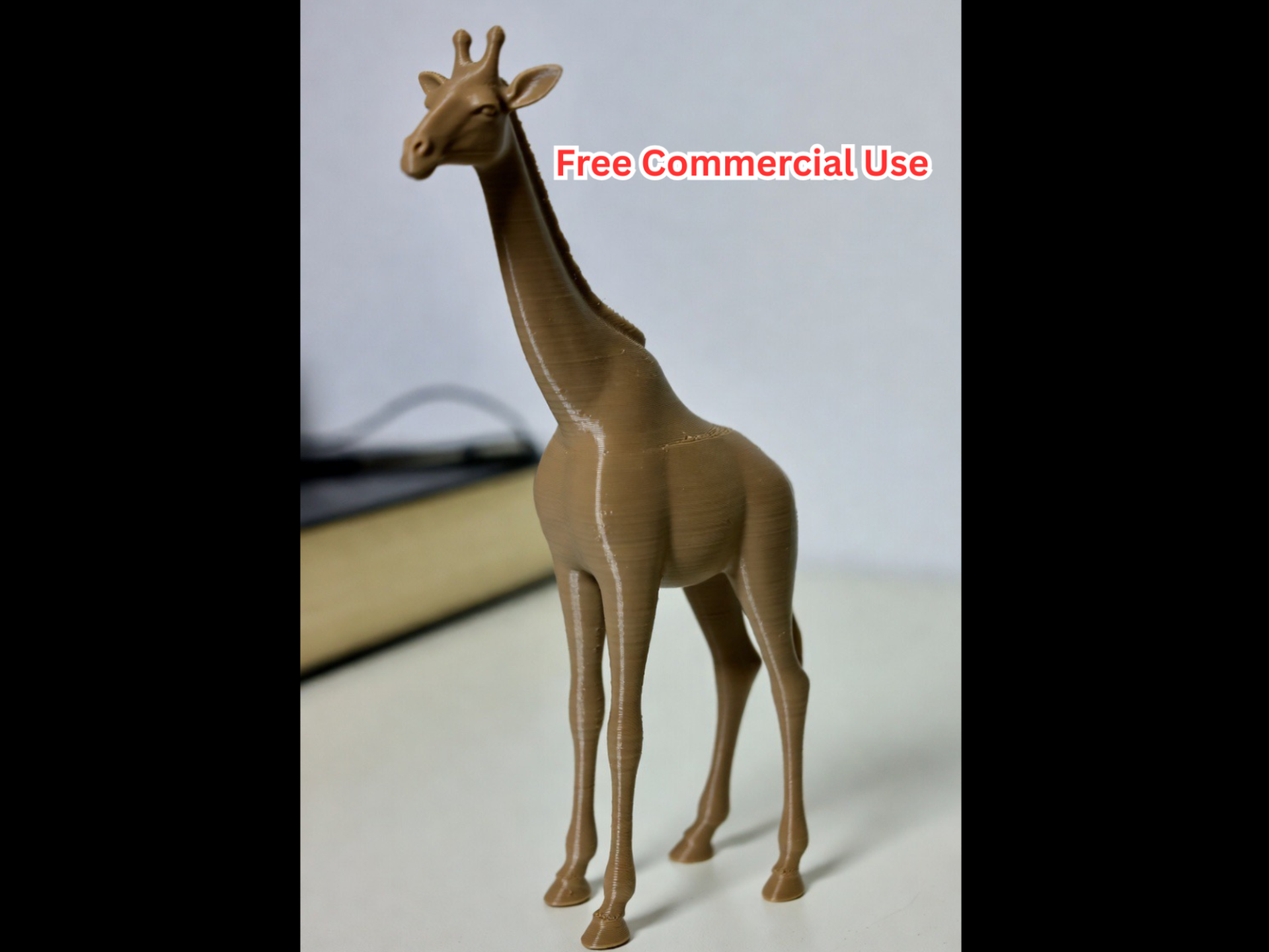 Semi-Realistic Giraffe Statue