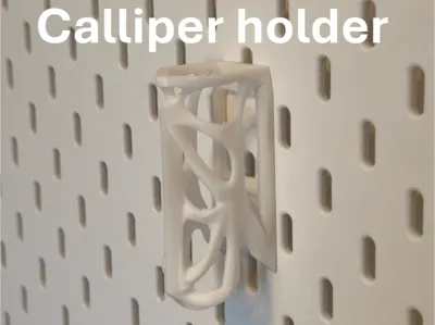 Calliper holder (for IKEA Skadis Pegboard)