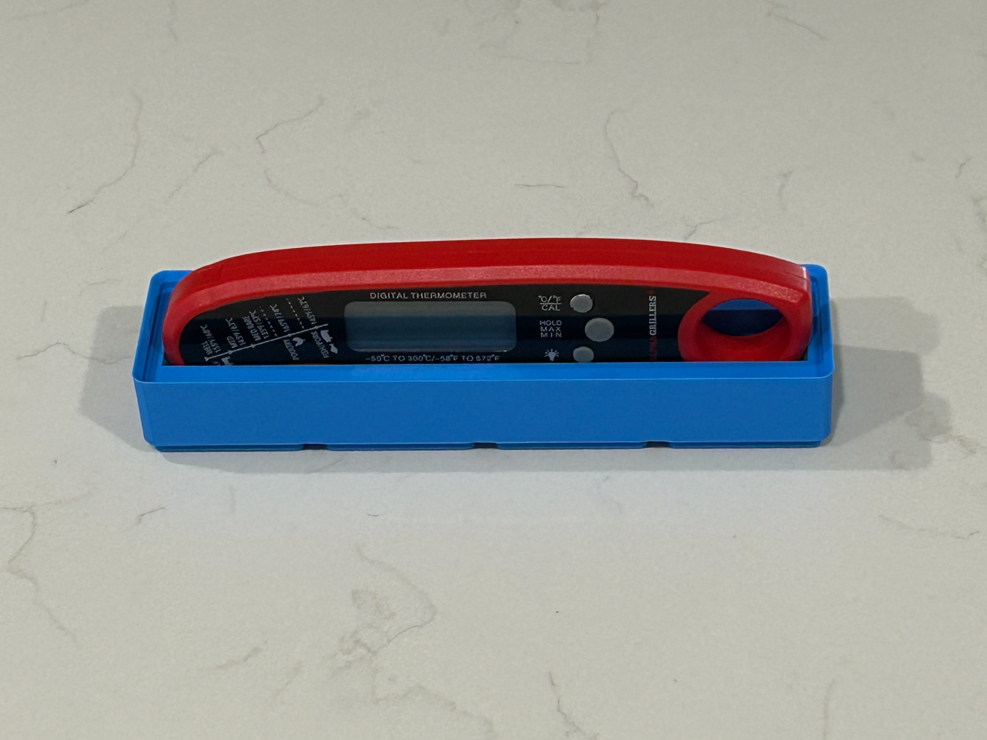 Gridfinity Alpha Grillers Meat Thermometer Holder