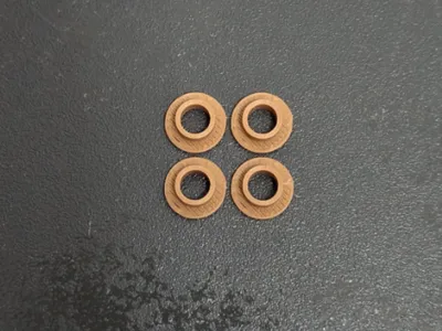 P1S glass door fixing screw rubber washer