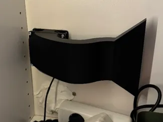 5-24VDC 80x80 Fan Adapter left/right side Output