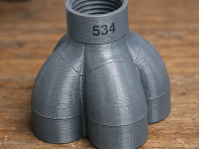 534 Y-Adapter 1x 3644 Hose to 4x 3644