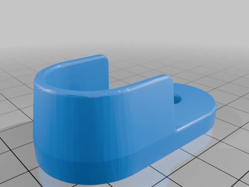 Coat rack bar support 20mm