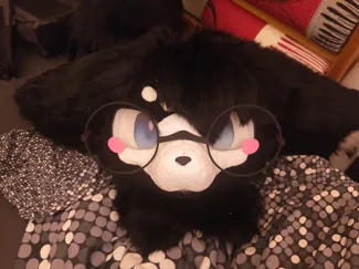 Round glasses for fursuits