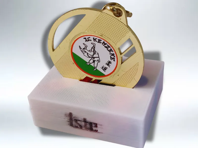 Medal Holder with ribbon storage