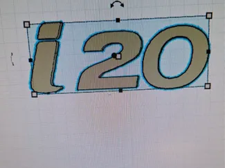 I20 logo rear