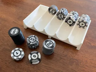ProDeck Poker Chips & Rack System